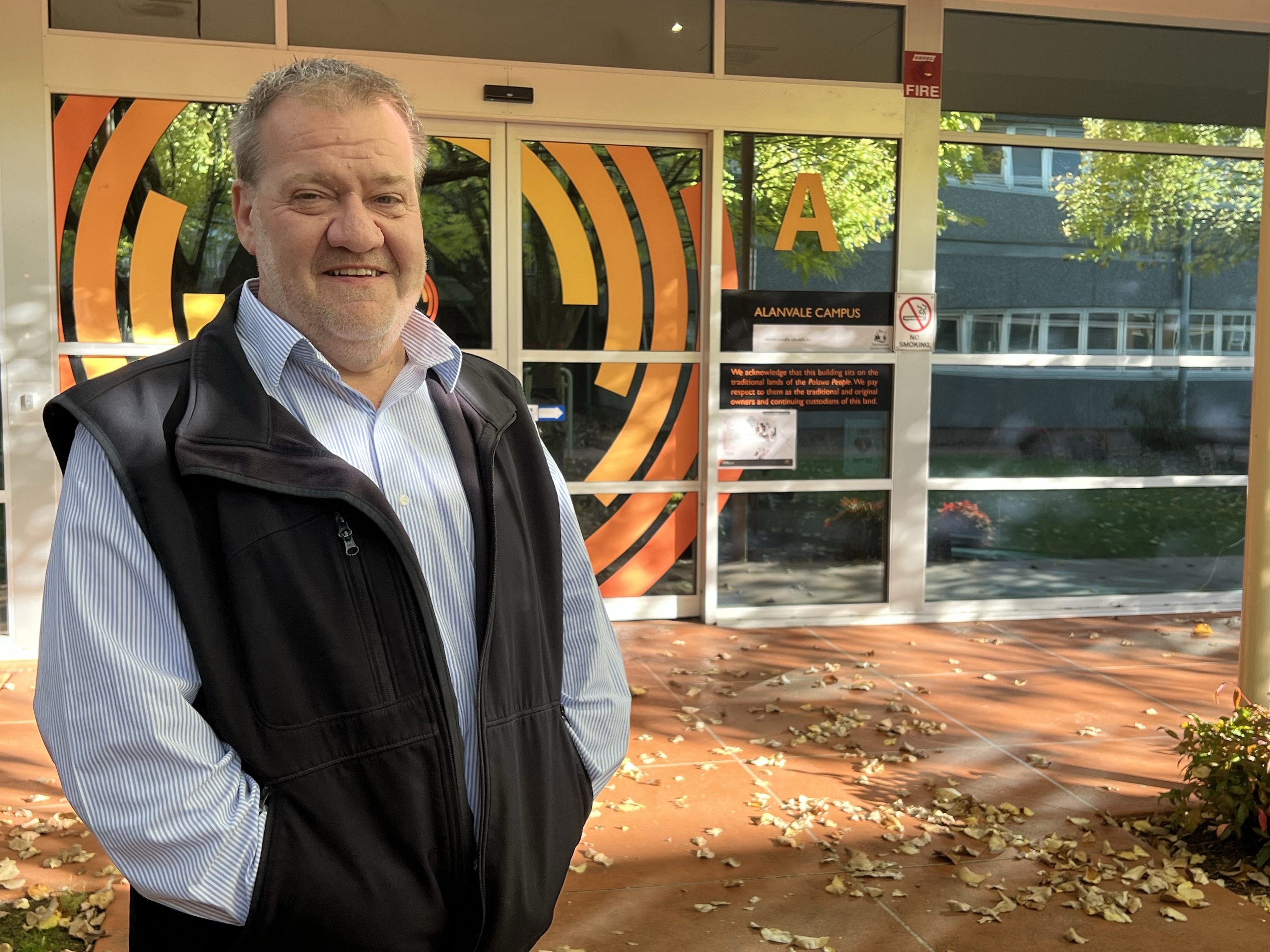 David Dunn at Alanvale Campus