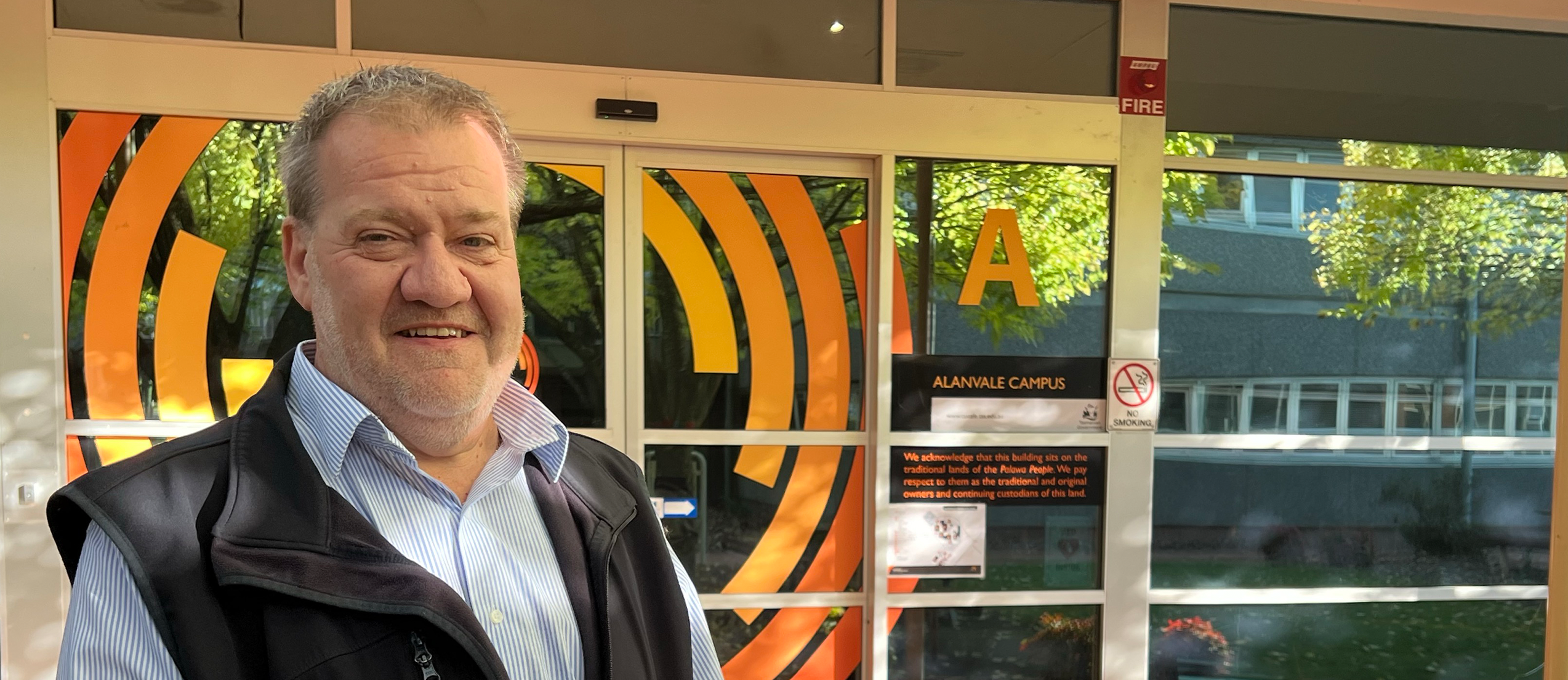 David Dunn at Alanvale Campus