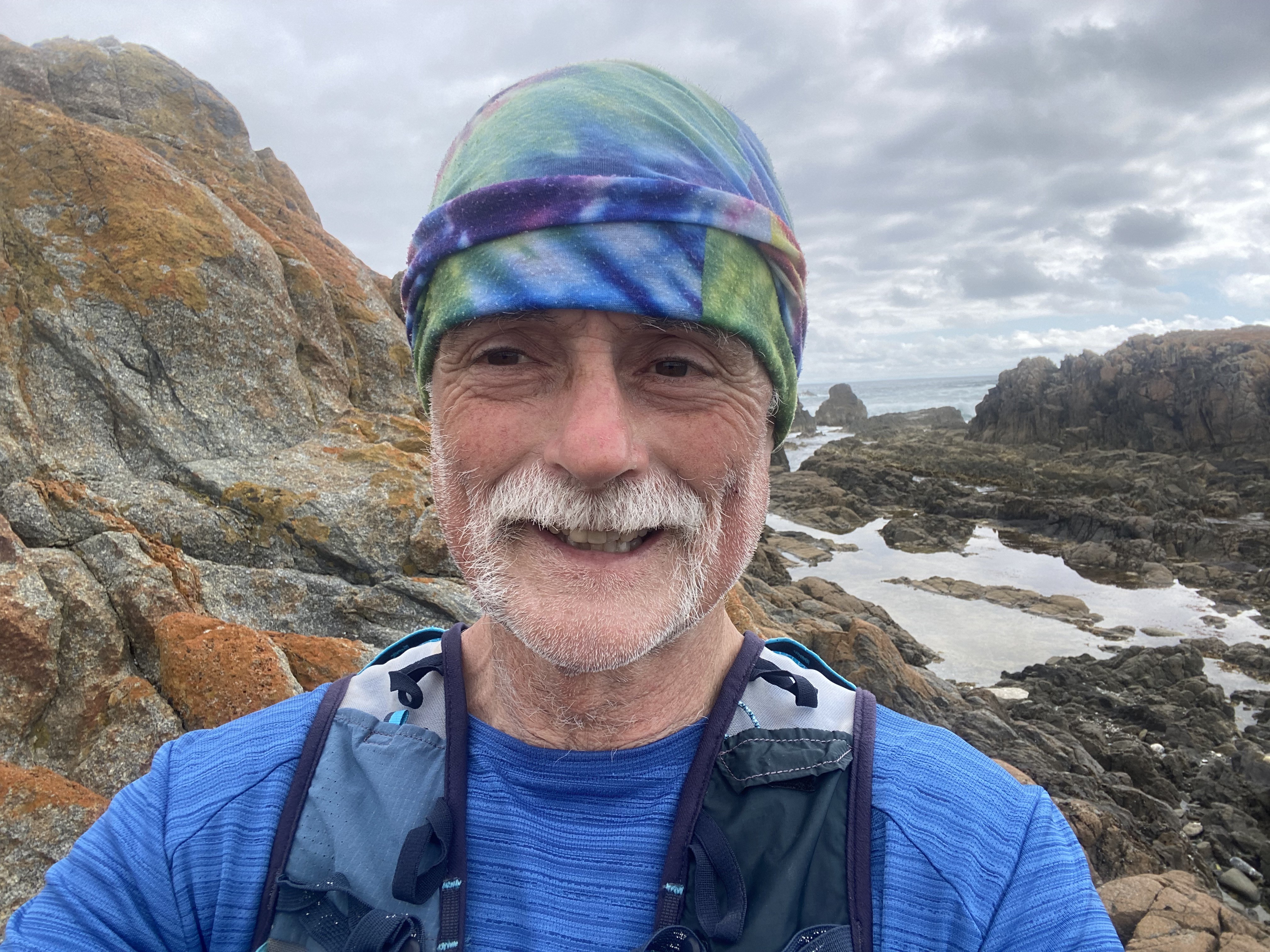 Tour guide Ian Allan on King Island