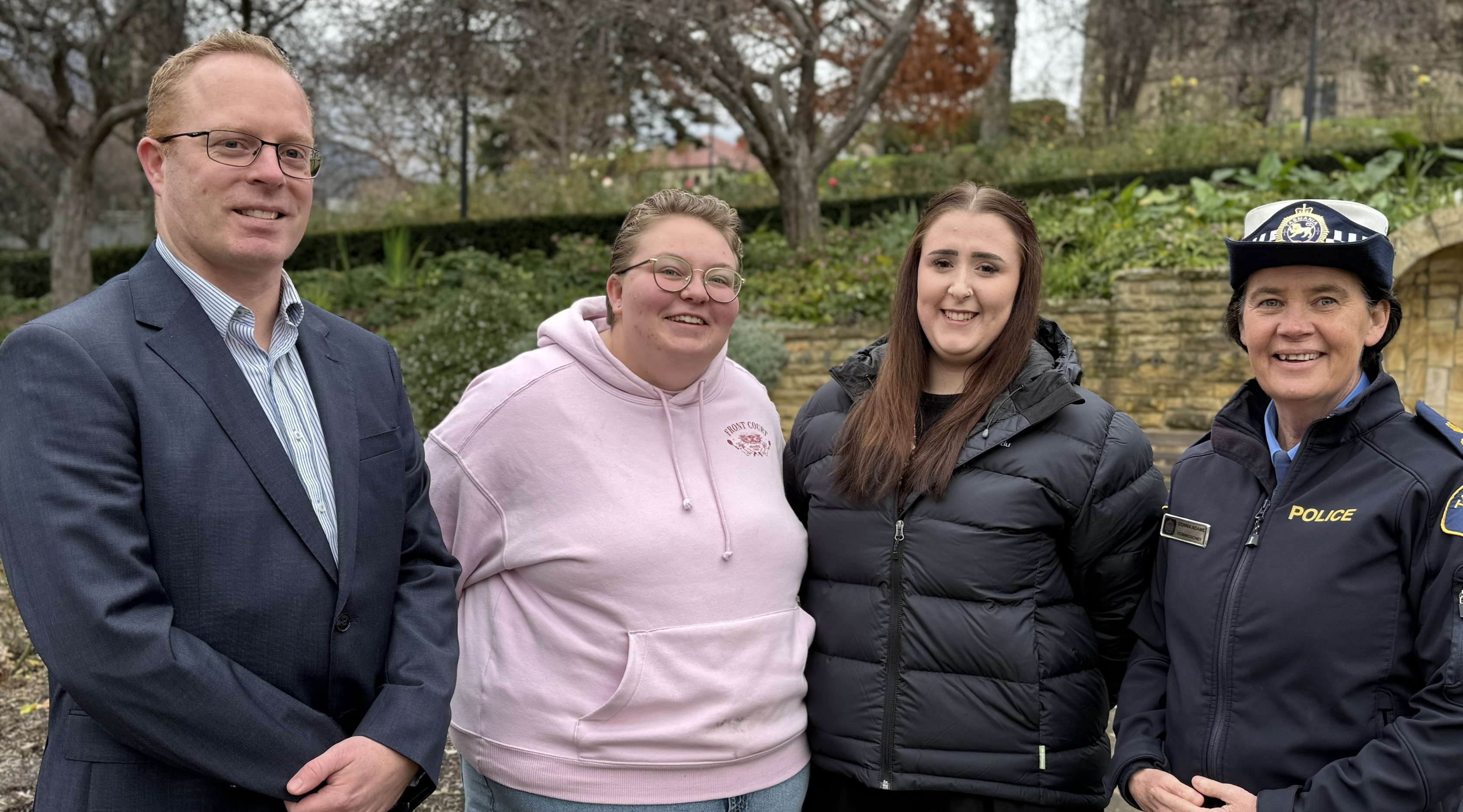 Southern scholarship recipients Tasmania Police Charity Trust