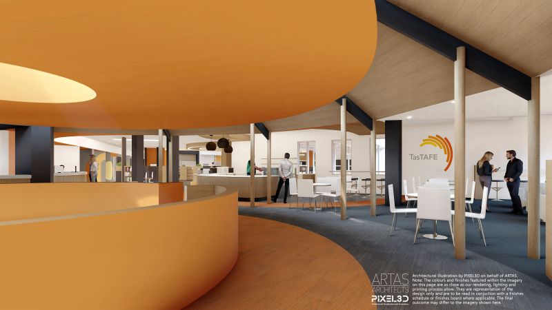 Alanvale main foyer and reception area