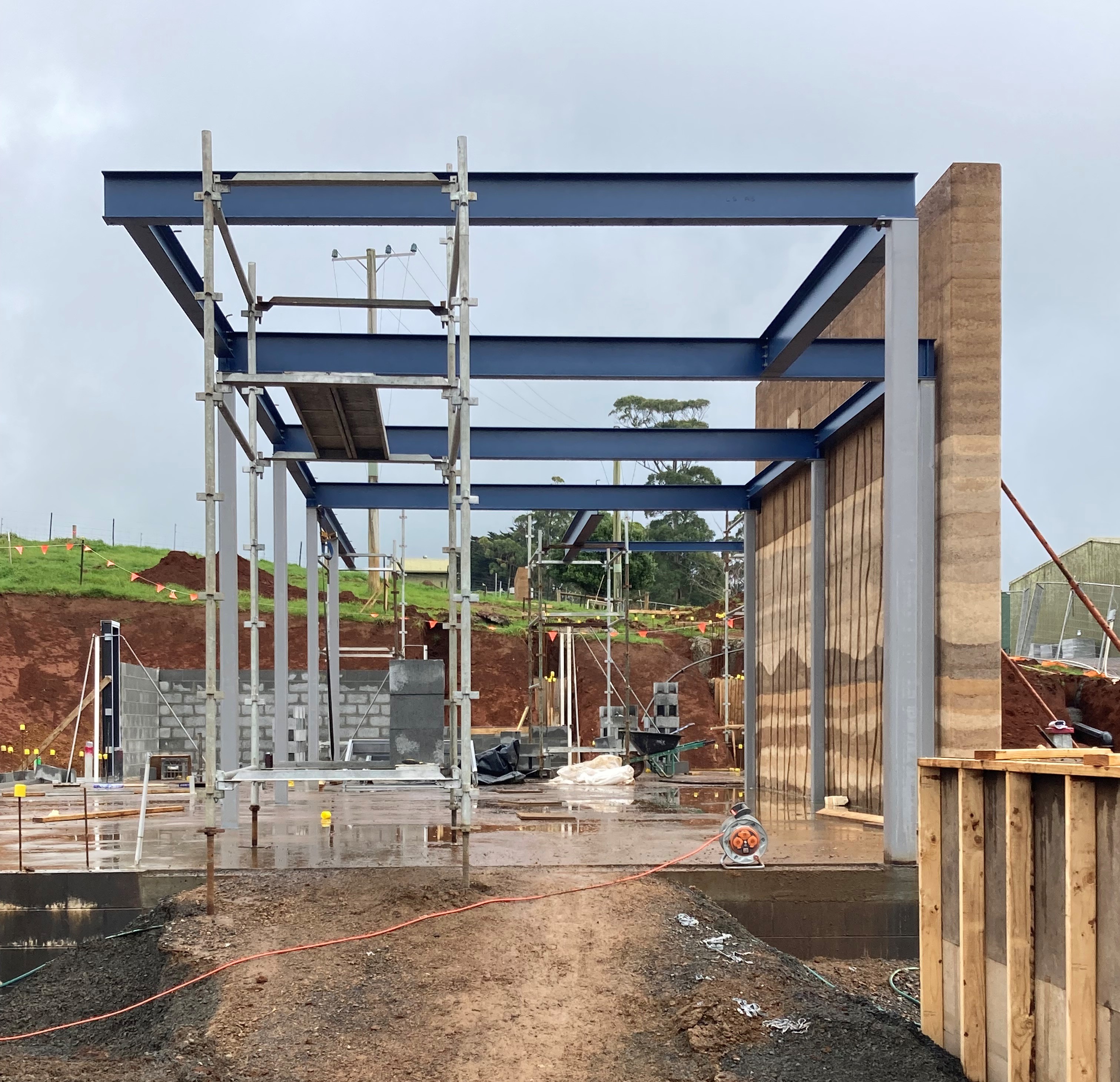 TasTAFE's Agricultural COE construction image