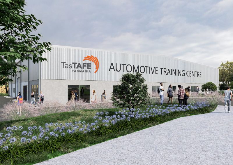 Architectual render of TasTAFE