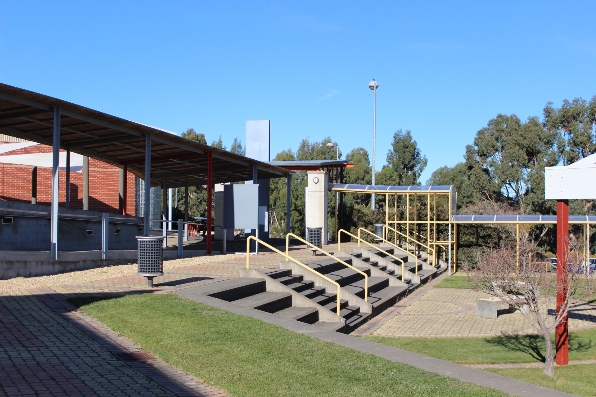 Outdoor Area at the TasTAFE Clarence Campus