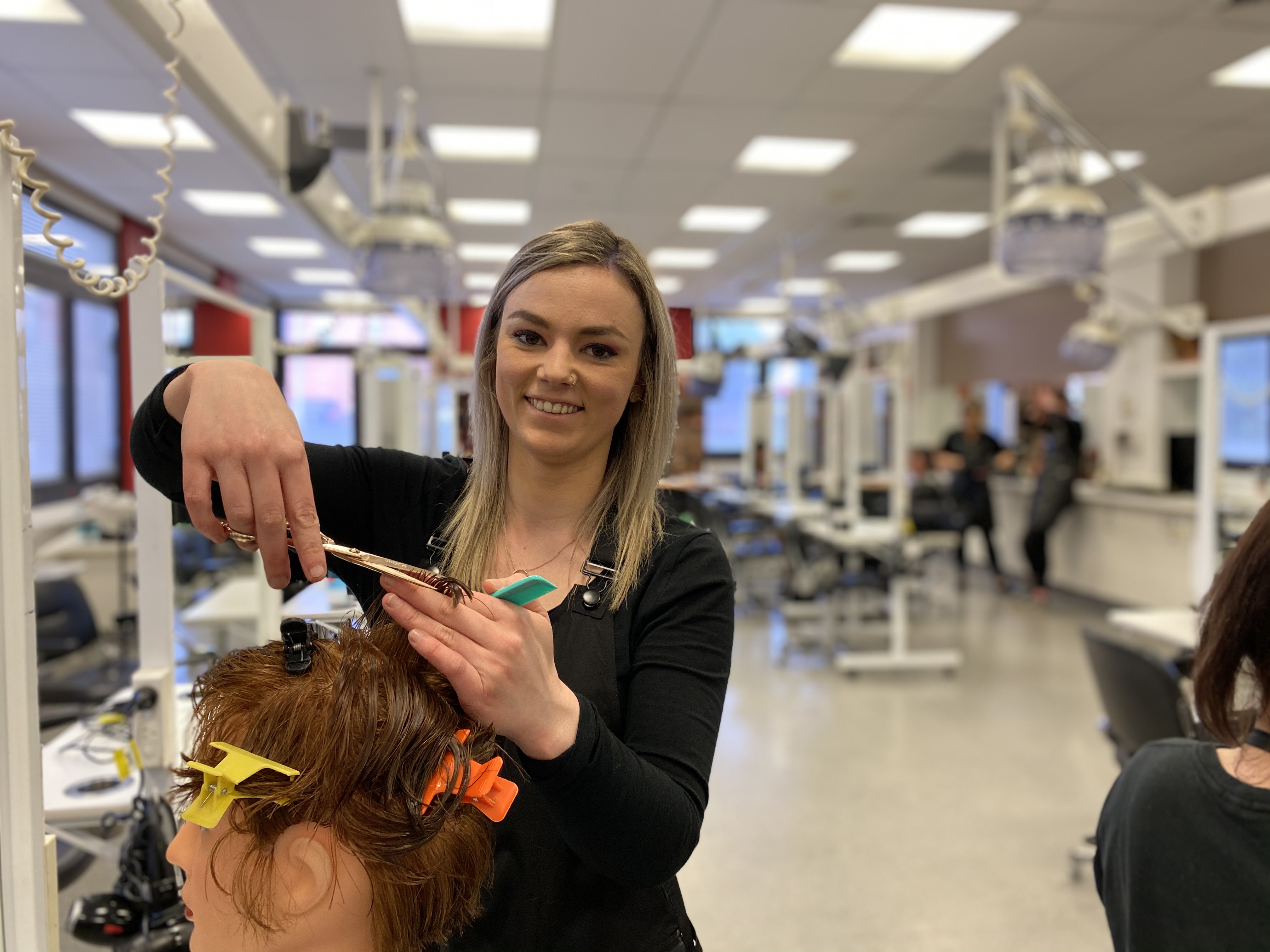 Employer speaking with an apprentice