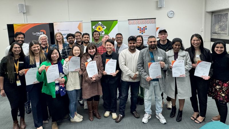DLP graduates celebrate at Alanvale Campus.