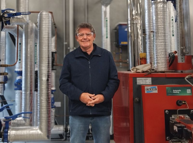 Chris Wright at the WET Centre