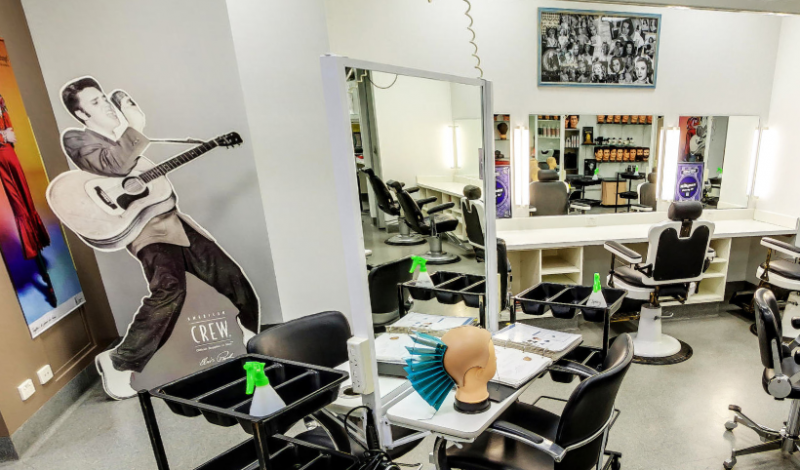 TasTAFE's hairdressing salon